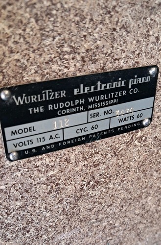 Vintage wurlitzer 112 - ,