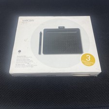 Wacom Intuos Graphics Drawing Tablet, Small 7.9"x 6.3", Black, CTL4100, New