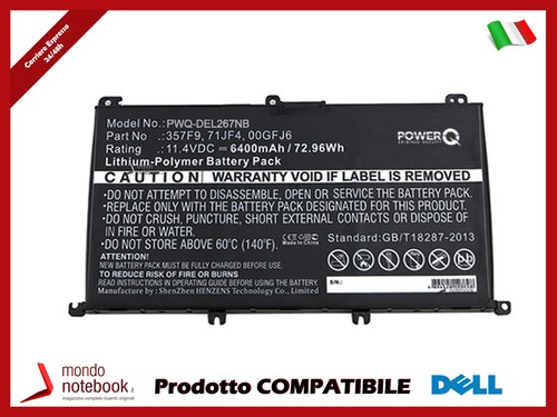 Batterie powerq 6400mah - batterie,