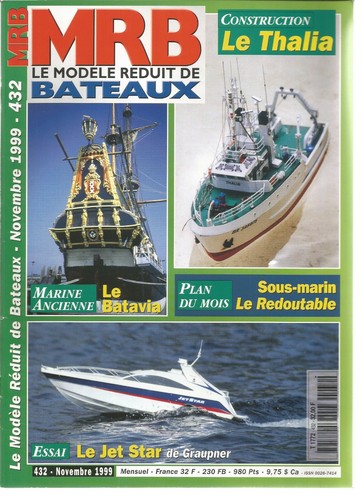 Modele reduit bateau 432 - reduit, n°432