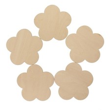 Fleur MDF Pièces En Bois Non
