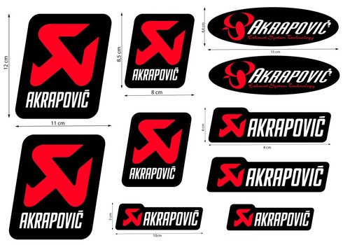 Stickers akrapovic ducati - akrapovic,