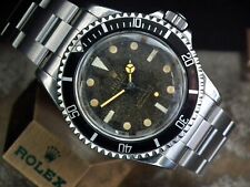 Totally Original 1965 Rolex Oyster Submariner 5513 with New Rolex Bracelet