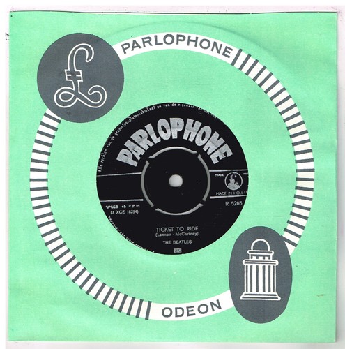 The beatles ticket to - ,