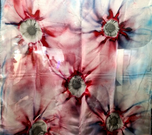 Foulard soie fait - soie,