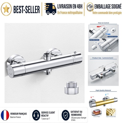 Mitigeur douche thermostatique - mitigeur,