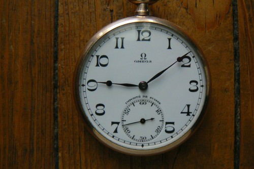 Montre gousset ancienne omega - montre,