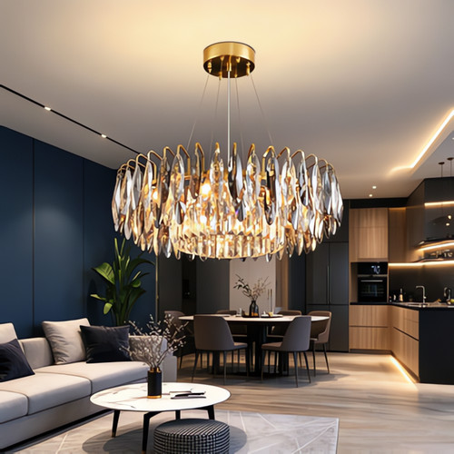 Lustre cristal ampoules e14 - lustre, en