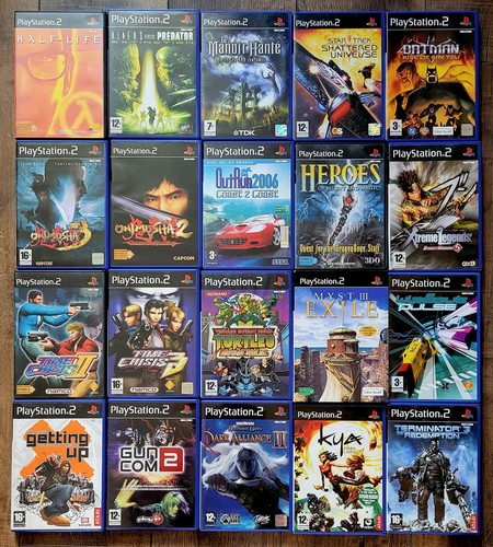 Lot jeux ps2 playstation - jeux,