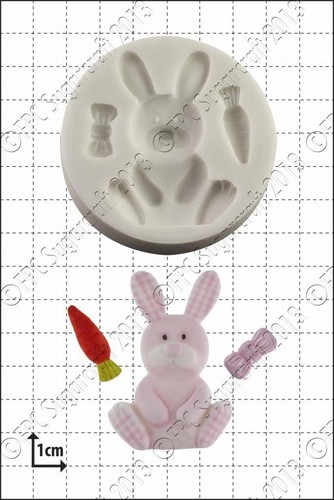 Moule silicone nurserie lapin - moule,