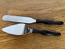 Cutco 1754 1756 Lot of 2 Slice N Serve Spatula Knife Cake Pie Server & Spreader