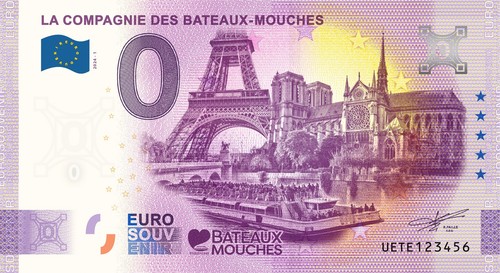 Billet souvenir 2024 france - billet,