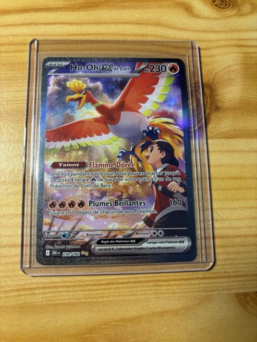 Carte pokémon de luth - ho-oh,
