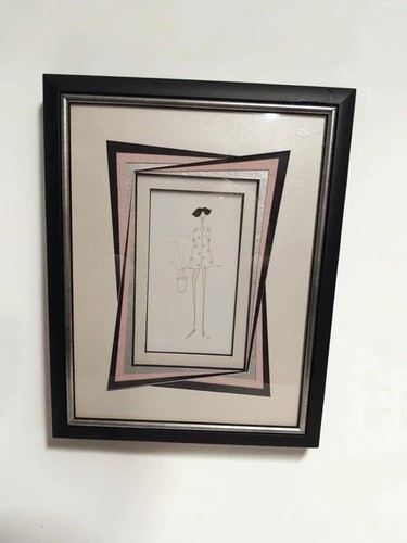 Tableau illustration femme - illustration,