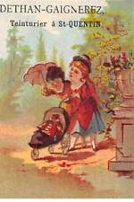 Chromos - COR13803 - Dethan-Gaignerez - Girls - Stroller - Doll - Umbrella