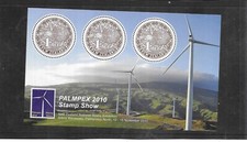 NEW ZEALAND 2010. PALMEX MINISHEET. MINT FULL GUM. AS PER THE SCAN.