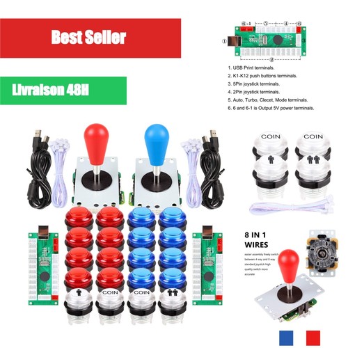Kit arcade diy - 2,