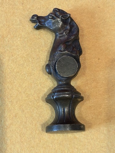 Sceau bronze cheval art deco - art,