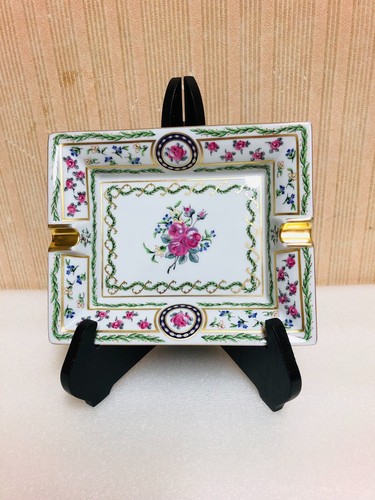 Vide poche cendrier porcelaine