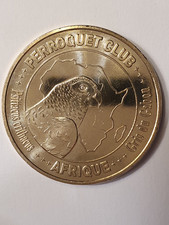 2008 JETON MEDAILLE MONNAIE DE PARIS  - 67 500 PERROQUET GRIS DU GABON  AFRIQUE