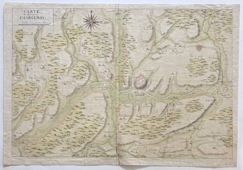 Carte charleroi plan - carte,