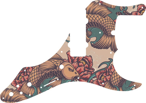 Custom pickguard for - wd, fender