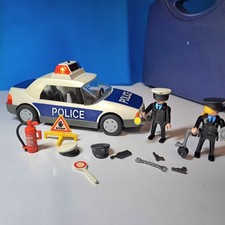 Playmobil 3904 Voiture de police  2 Personnages et accessoires d'origine Complet