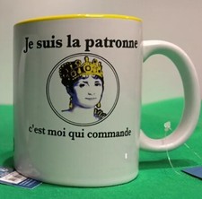 Tasse Je suis la patronne Neuf