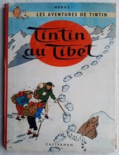 TINTIN AU TIBET  HERGE  RARE