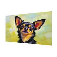 Chihuahua, Tableau Animal, Art Chien, Dibond 3mm, Décoration Nature
