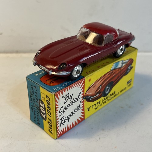 Corgi toys 307 - 307, jaguar