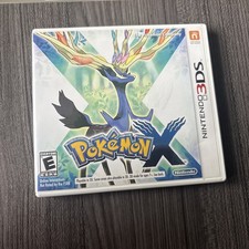 Pokemon X (Nintendo 3DS, 2013) Complete In Box