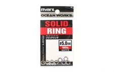 Varivas AH-19 Ocean Works Solid Ring Size 5.0 mm 160lb (4124)