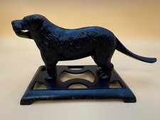 Vintage Cast Iron Nutcracker Saint Bernard Dog