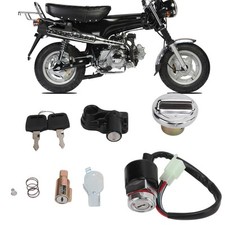 Ignition Switch Gas Cover Kit Helmet Lock 2‑Key With For Dax 50cc 125cc