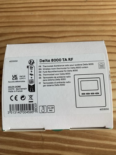 Thermostat delta dore - dore, réf