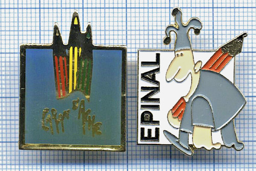 Lot pin publicité caran - lot, pin's