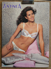 80s-90s Antinéa Advertising Display Cardboard - Women's Lingerie /RSC191
