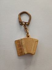 Rare Vintage 60' Gold HONNER Keychain Accordion Keychain