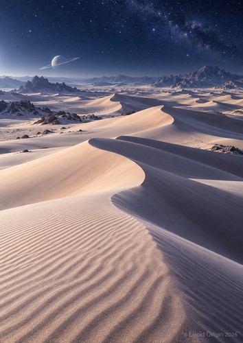 Art print dunes - art,
