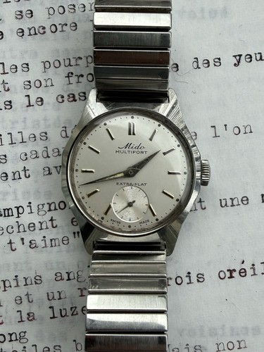 Mido multifort vintage 1950s - mido,