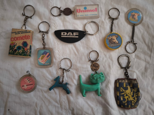 Lot porte clé vintage - lot, porte-clé