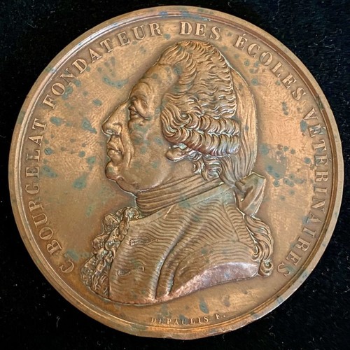 Médaille bourgelat - c.,