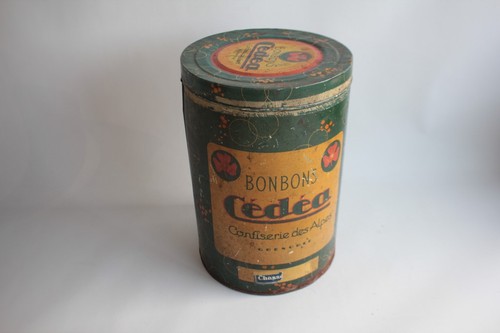 Boîte tôle lithographiée