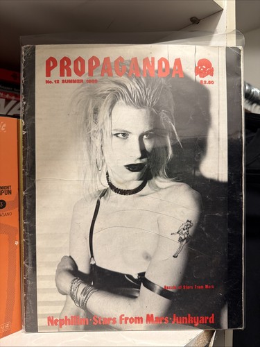 Propaganda goth magazine 12 - magazine, #12