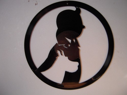 Tintin découpé sur - , disque