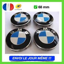 4X Cache Moyeu BMW 68mm Auto Clipser Jante Centre De Roue Enjoliveur Logo