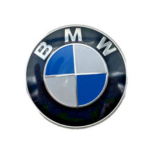 BMW Front Hood Emblem 82mm 3.25" Round Replacement Badge Logo OEM