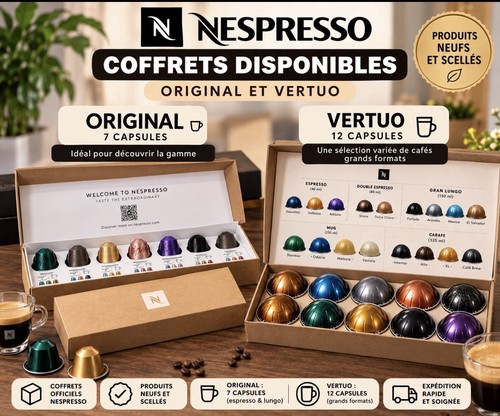 Nespresso coffret dégustation - nespresso,