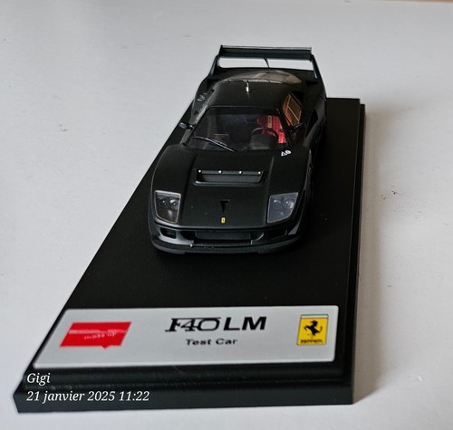 Ferrari f40 test car - car, matt